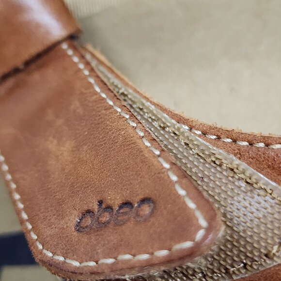 ABEO SmartSystem 3515 Fisherman Brown Leather Comfort Shoes Sandal - Picture 4 of 8